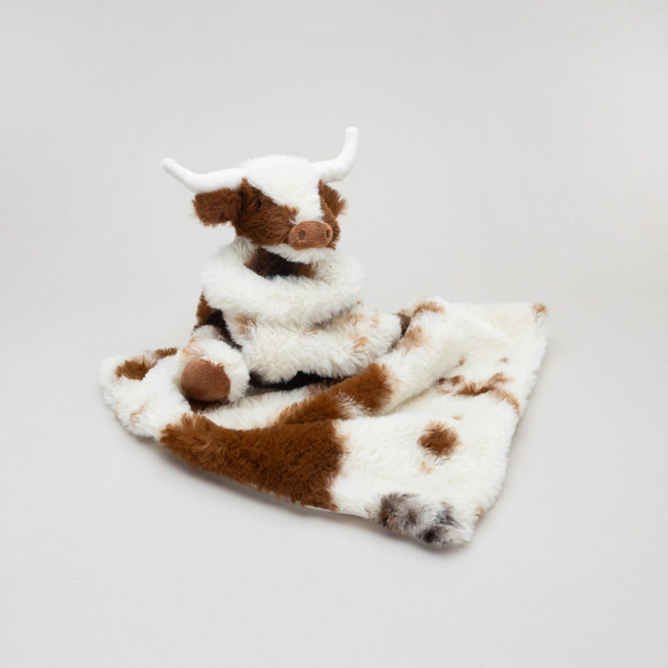 Jomanda Texas Longhorn Highland Cow Soft Toy Soother Comforter