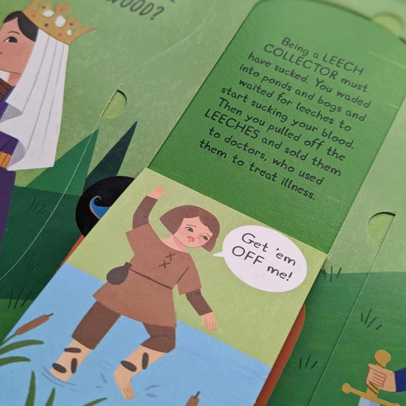 North Parade History Question and Answer Flap Book