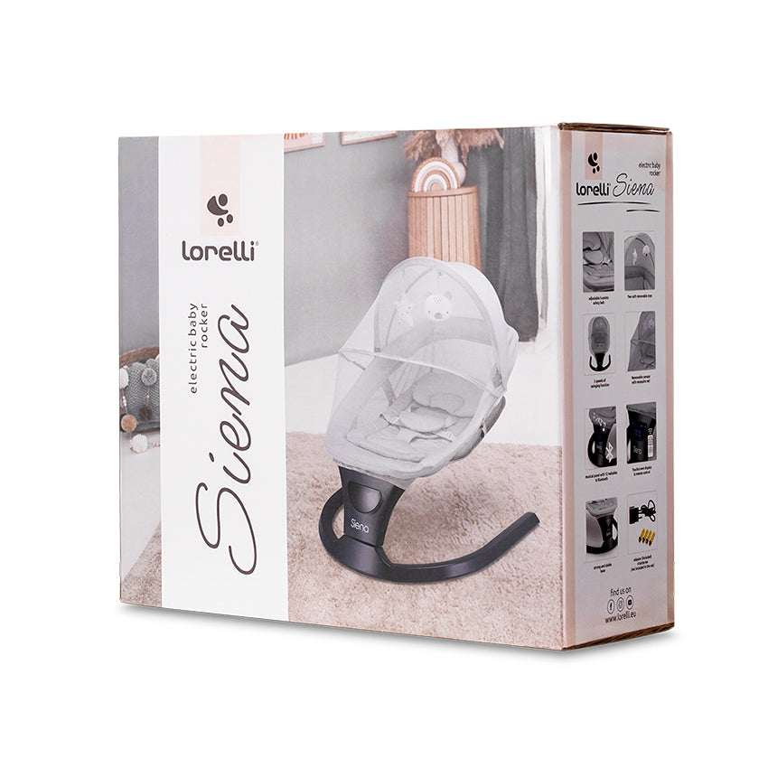Lorelli Electric Baby Rocker Siena – Grey