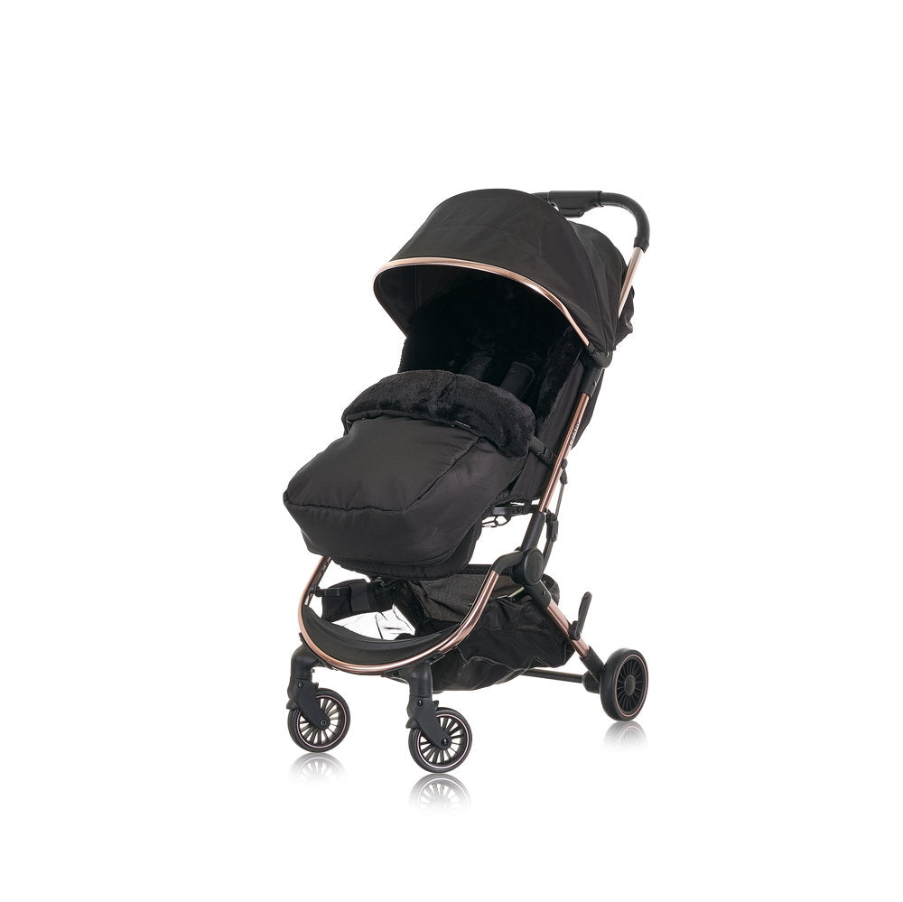Obaby Roo Stroller – Black & Rose Gold