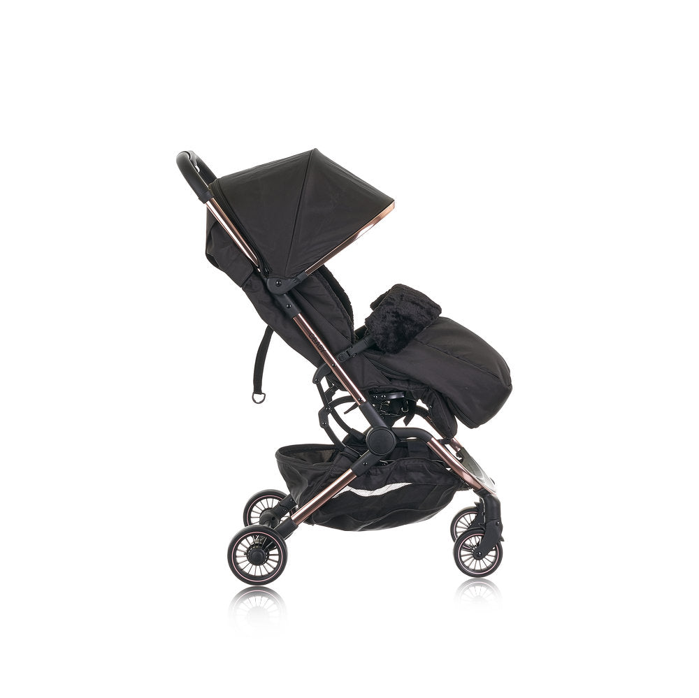 Obaby Roo Stroller – Black & Rose Gold