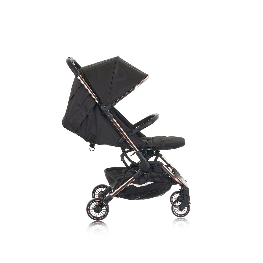 Obaby Roo Stroller – Black & Rose Gold