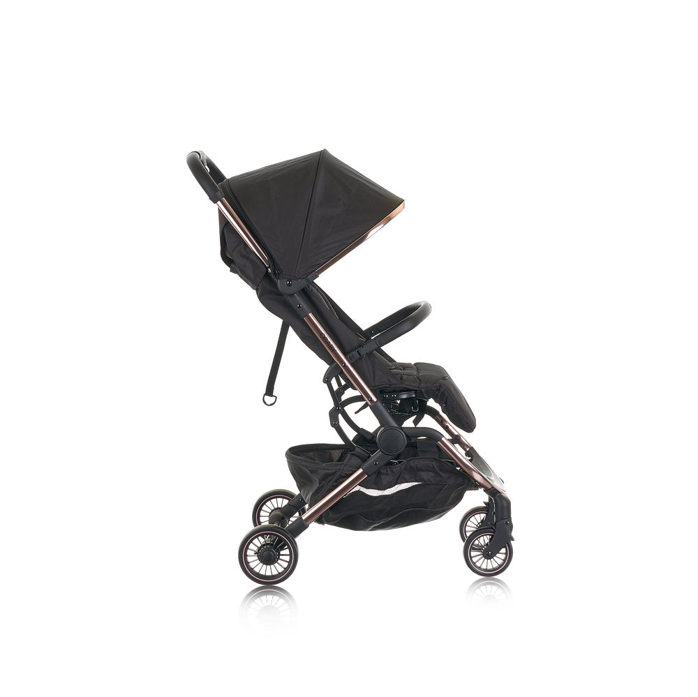 Obaby Roo Stroller – Black & Rose Gold