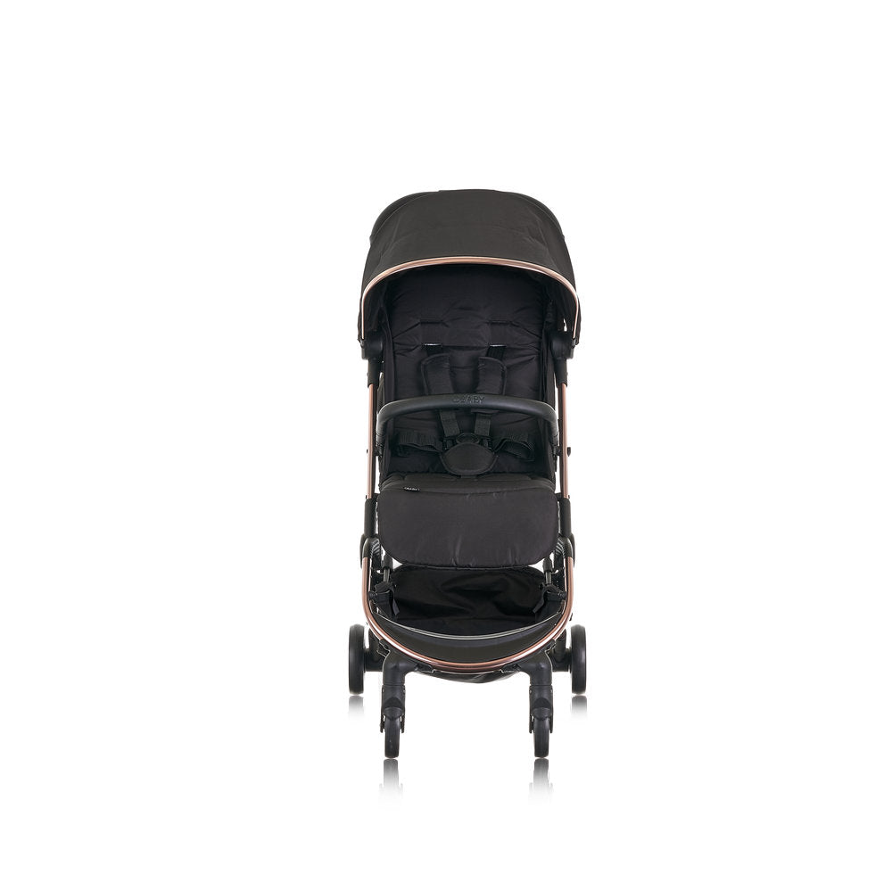 Obaby Roo Stroller – Black & Rose Gold