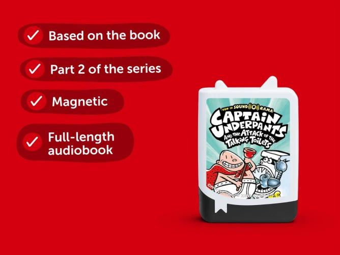 Tonies Dav Pilkey Captain Underpants and the Attack of the Talking Toilets