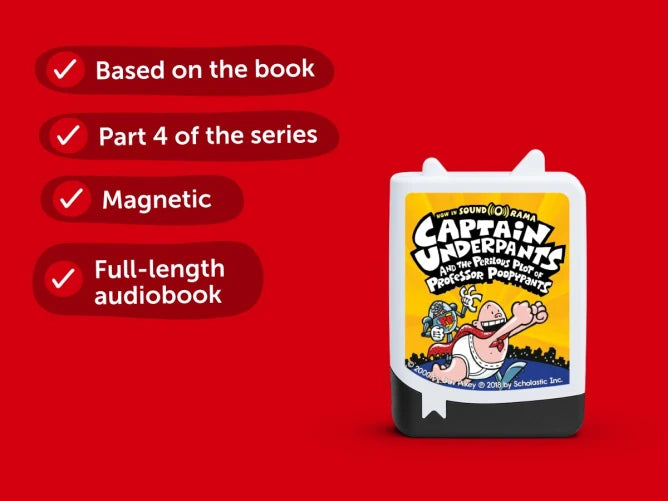 Tonies Dav Pilkey Captain Underpants and the Perilous Plot of Professor Poopypants