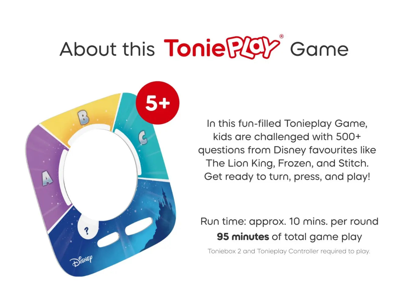 Tonieplay Disney Quiz Kingdom