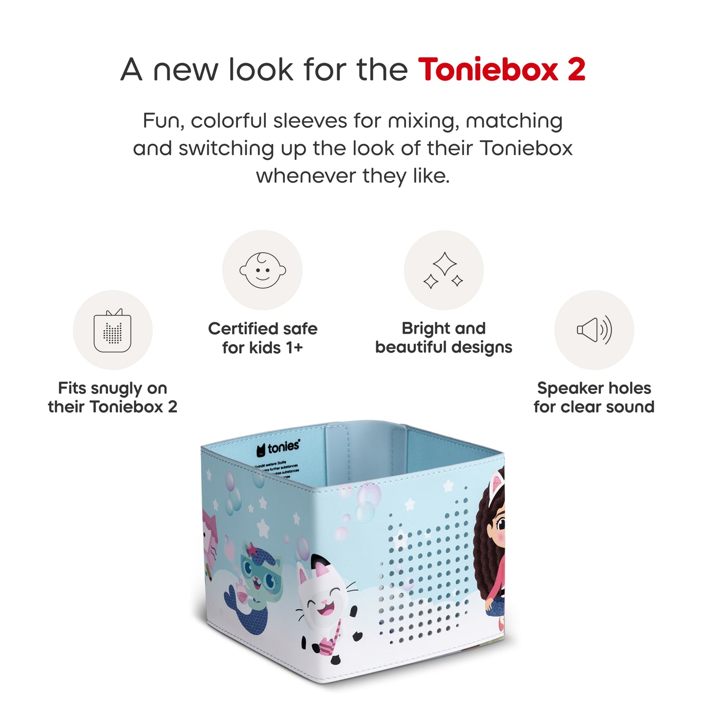 Tonies Gabby’s Dollhouse Toniebox 2 Sleeve