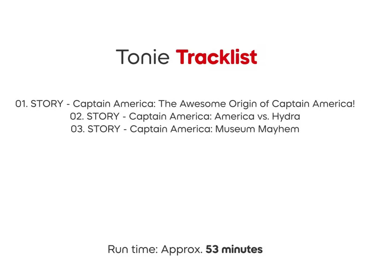 Tonies MARVEL : Captain America