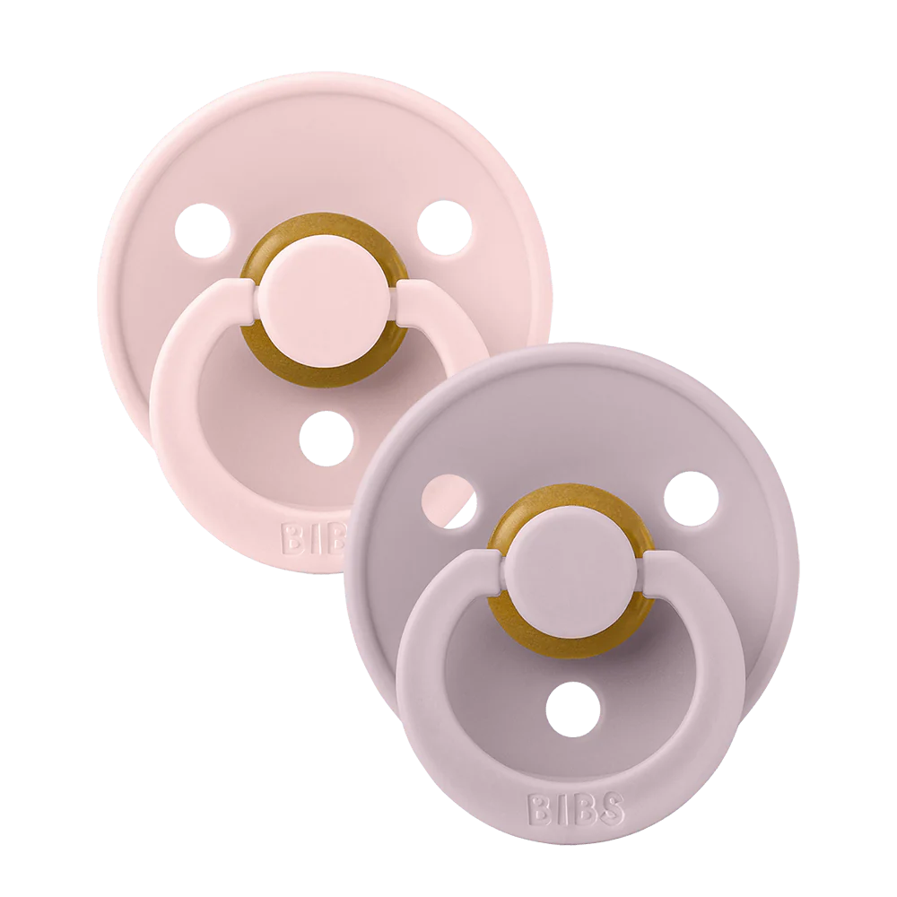 BIBS Colour 2 Pack Blossom/Dusky Lilac