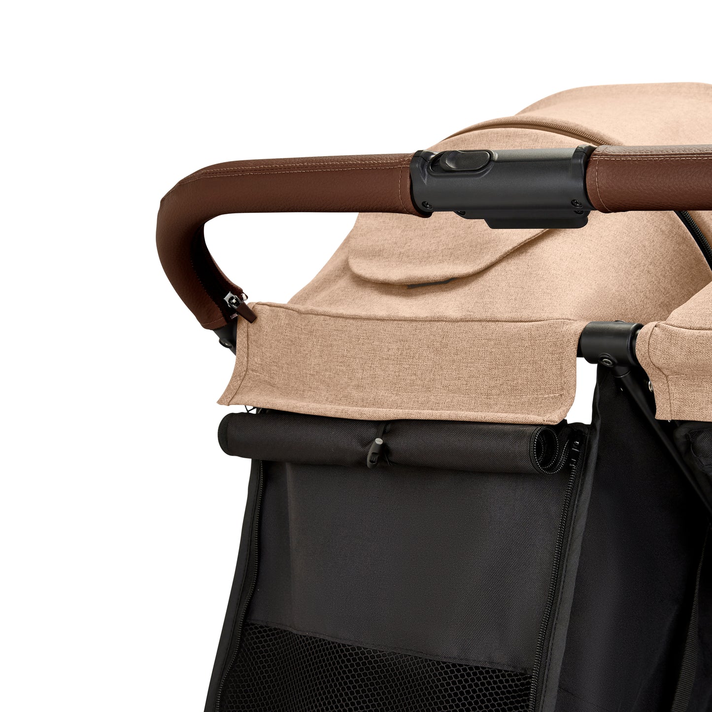 Ickle Bubba Venus Max Double Stroller Biscuit