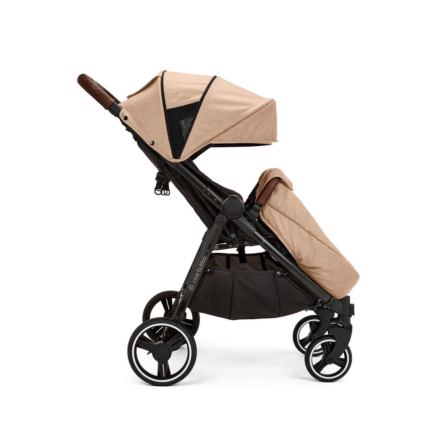 Ickle Bubba Venus Max Double Stroller Biscuit