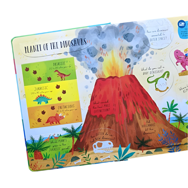 North Parade Dinosaurs Question and Answer Flap Book