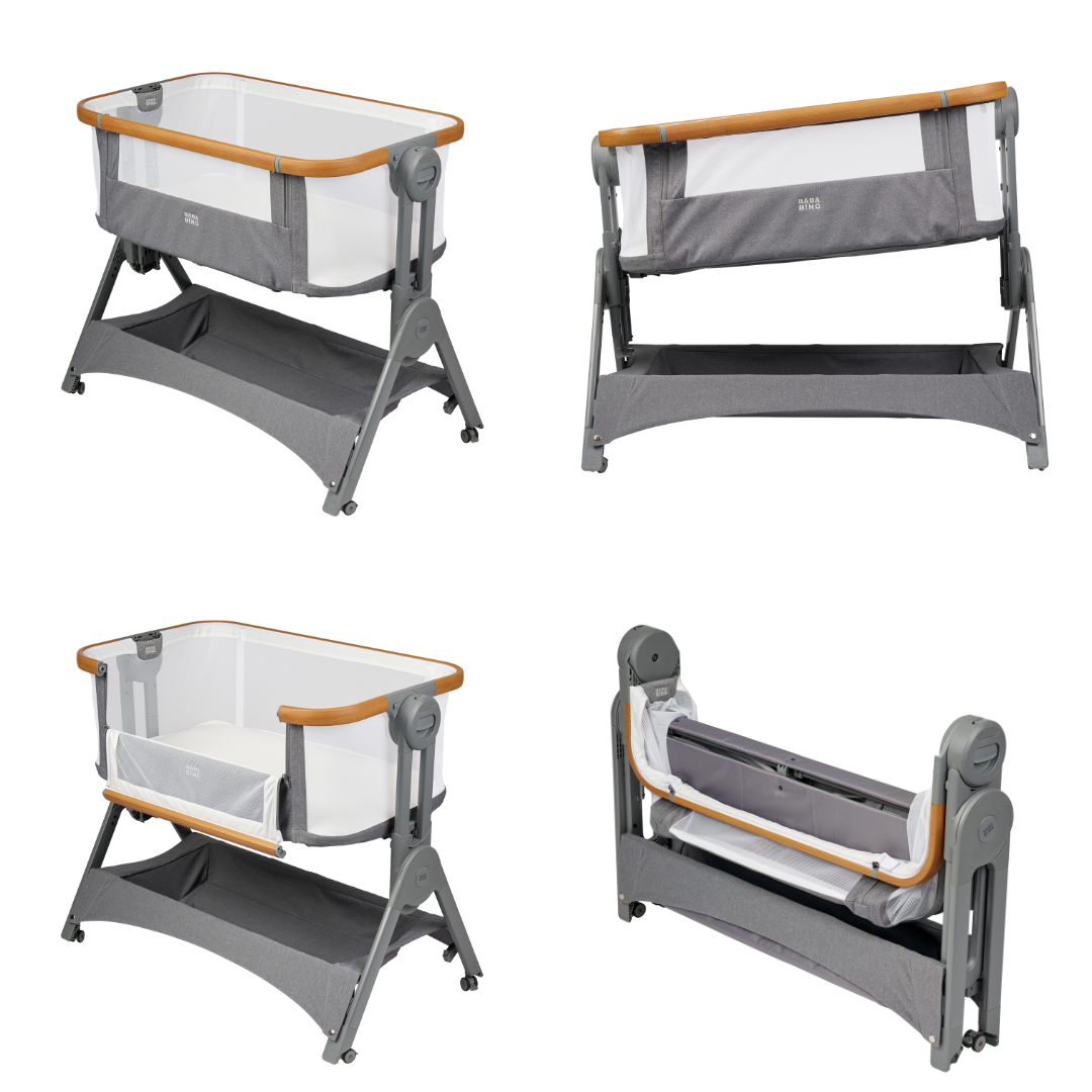 Bababing Bedside and Travel Crib