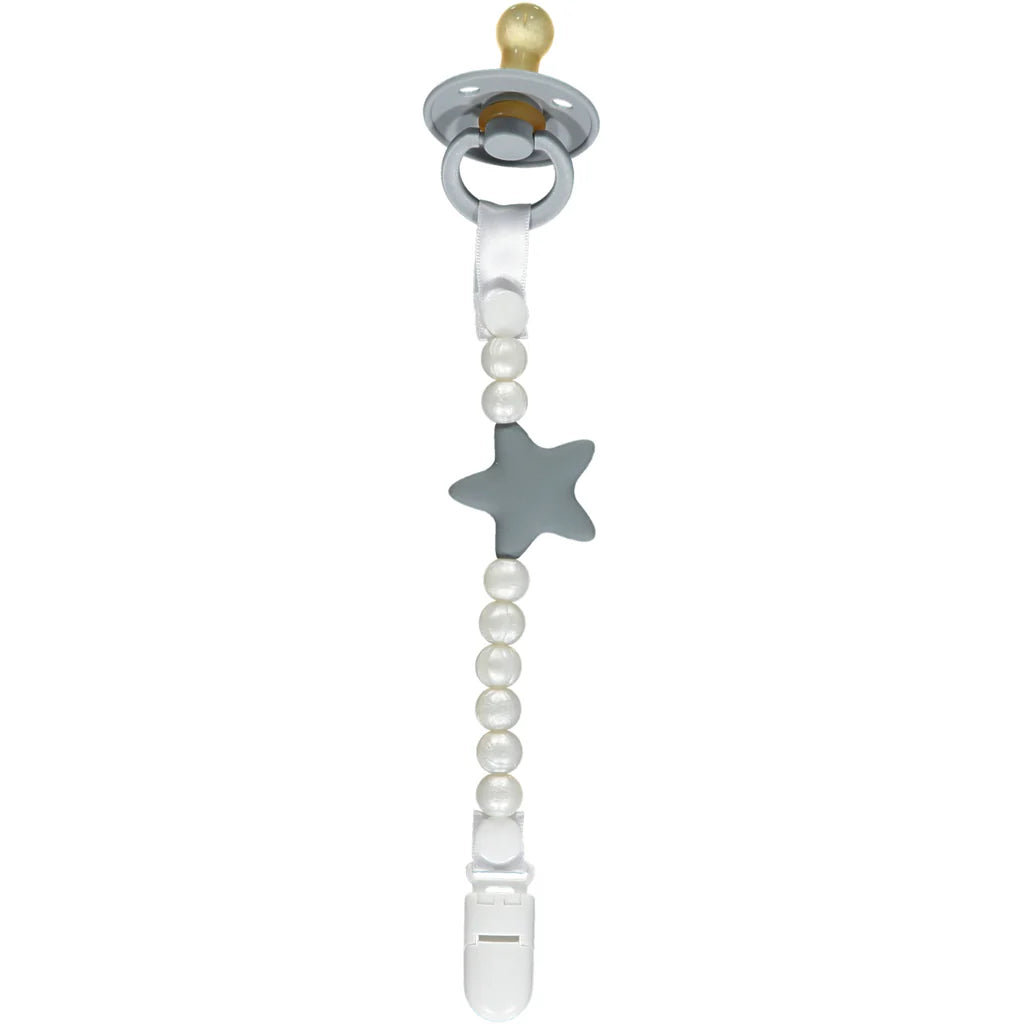 Nibbling Stellar Dummy Clip - Grey