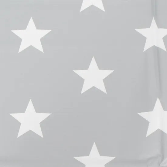 My Babiie Splash Mat For Under Highchairs - Grey Stars