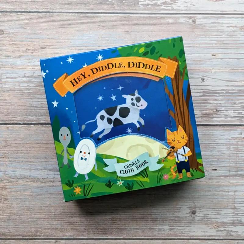 North Parade Hey Diddle Diddle Crinkly Cloth Book