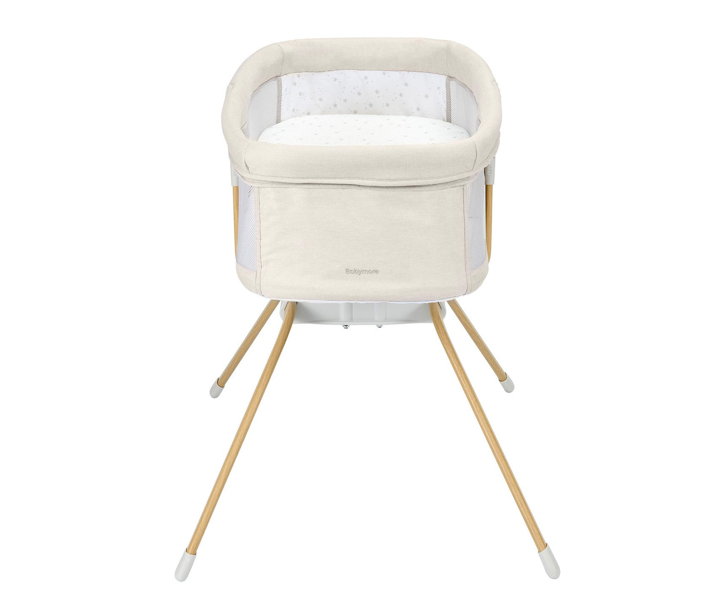 Babymore Air Motion Gliding Crib – Cream