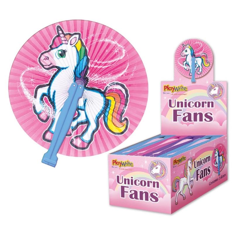 Playwrite Paper Folding Unicorn Fan