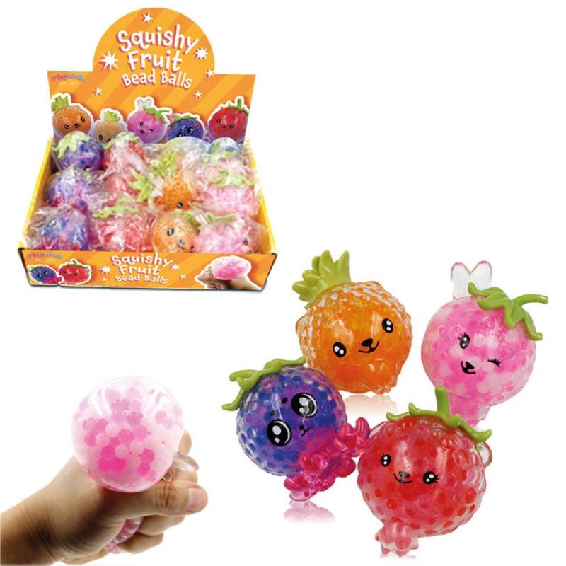 Playwrite Squishy Fruit Bead Balls