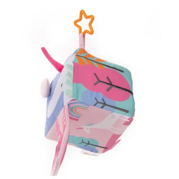 Cosatto Clever Clogs Cube, Comforter & Spiral - Unicornland