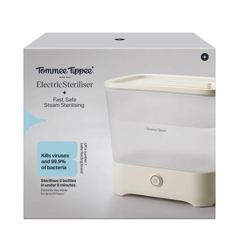 Tommee Tippee Super Steam Steriliser White