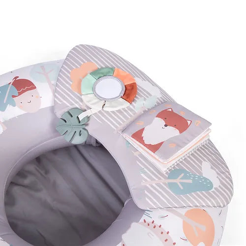 Red Kite Sit Me Up Ring Seat with Play Tray and Activities - Woodland Walk