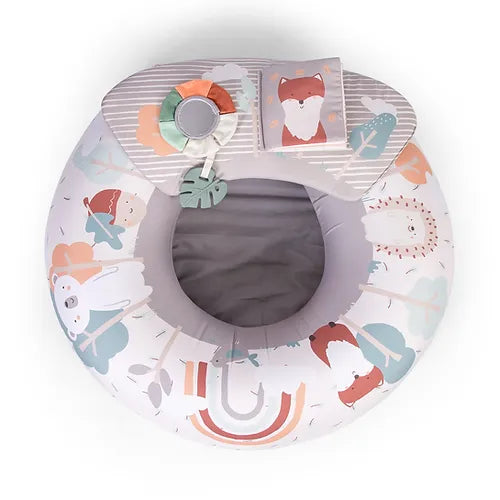 Red Kite Sit Me Up Ring Seat with Play Tray and Activities - Woodland Walk