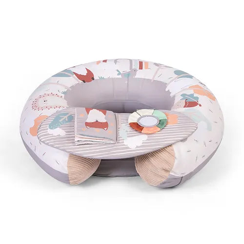 Red Kite Sit Me Up Ring Seat with Play Tray and Activities - Woodland Walk