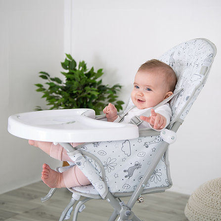 Red Kite Feed Me Compact Folding Highchair - NEW Tree Tops