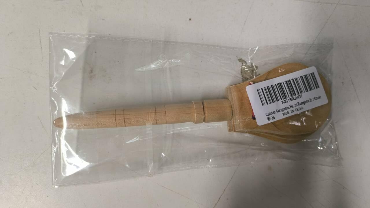 TickiT Wooden Handle Castanets 15cm