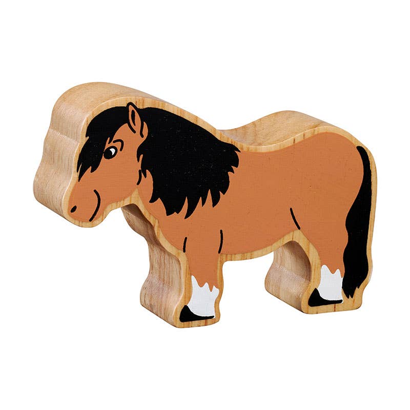 Lanka Kade Natural brown shetland pony