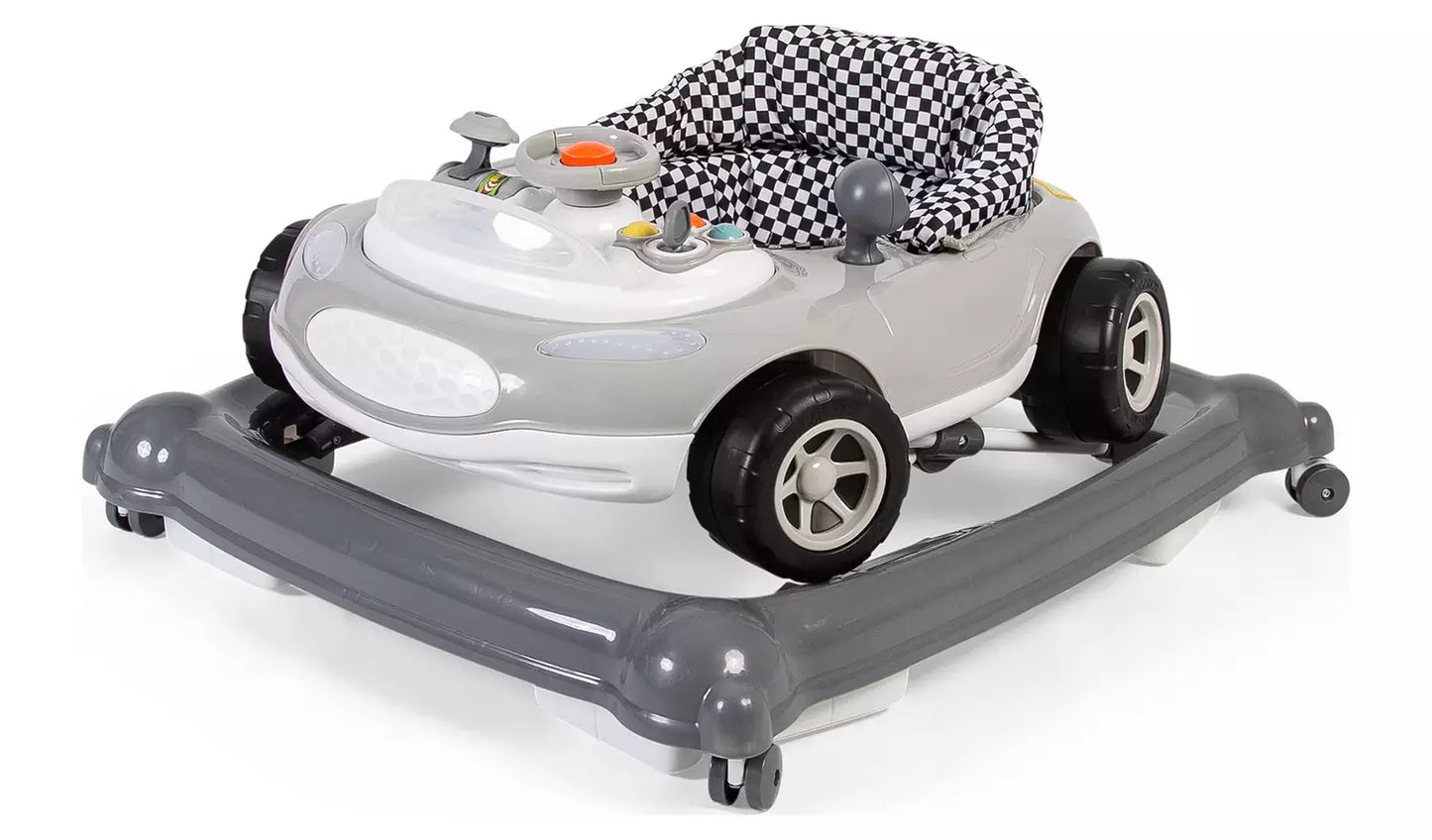 Red Kite Baby Go Round Race Baby Walker-Grey