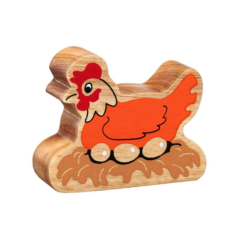 Lanka Kade Natural orange hen on a nest