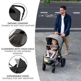 Kinderkraft MOOV CT 3in1 Travel System + MINK PRO Car Seat
