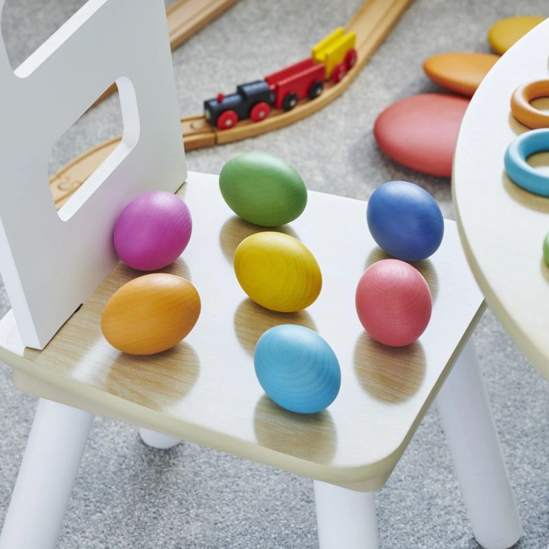 TickiT Rainbow Wooden Eggs