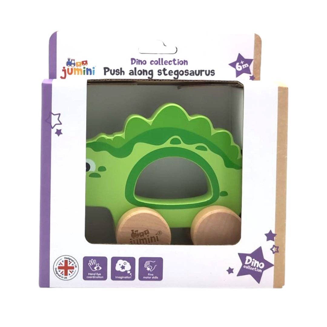 Jumini Push Along Friends Stegosaurus