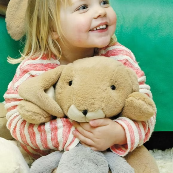 Jomanda Large Bunny Brown Plush Soft Toy