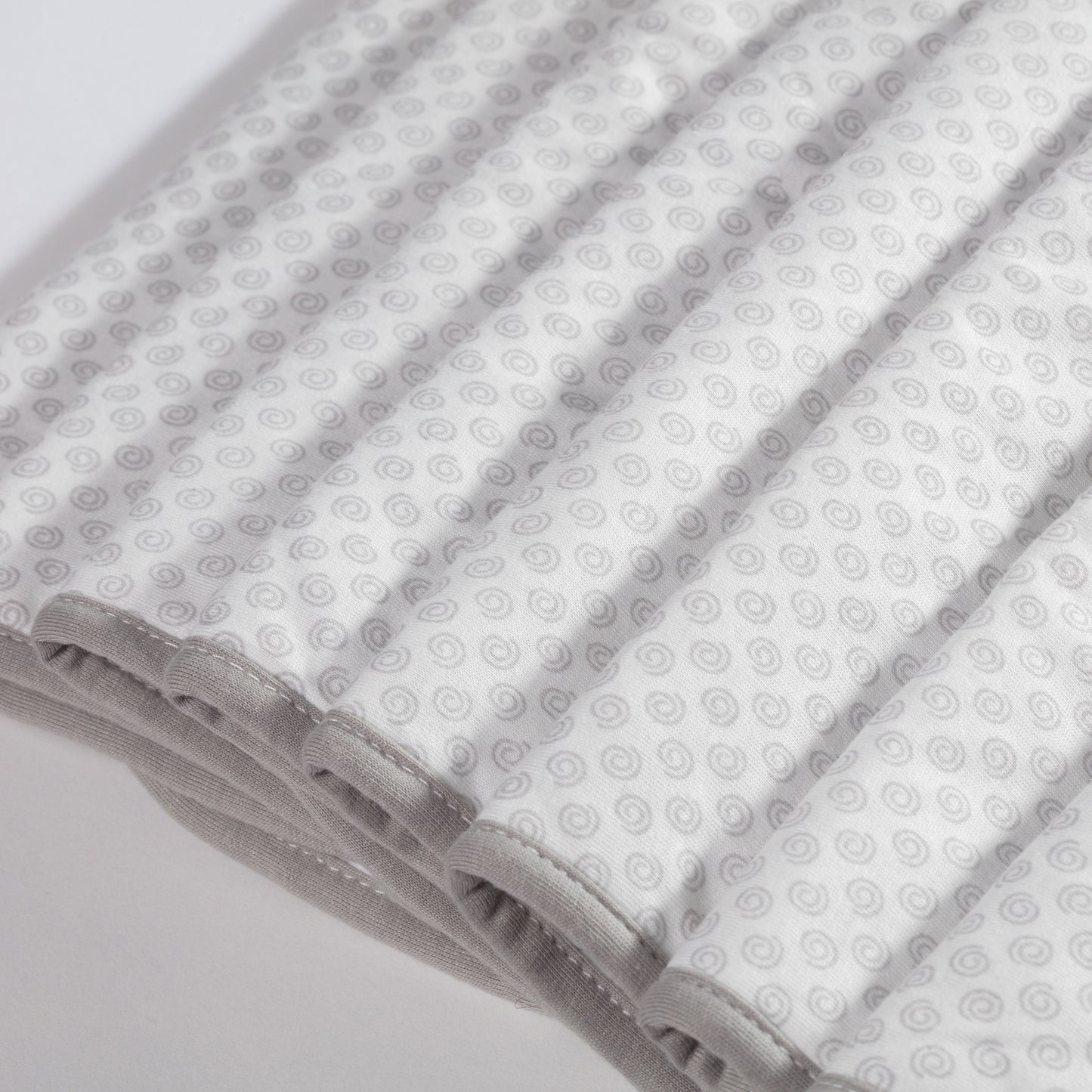 Miniuno Little Baa Lamb 5 Piece Bedding Set - Grey Swirls