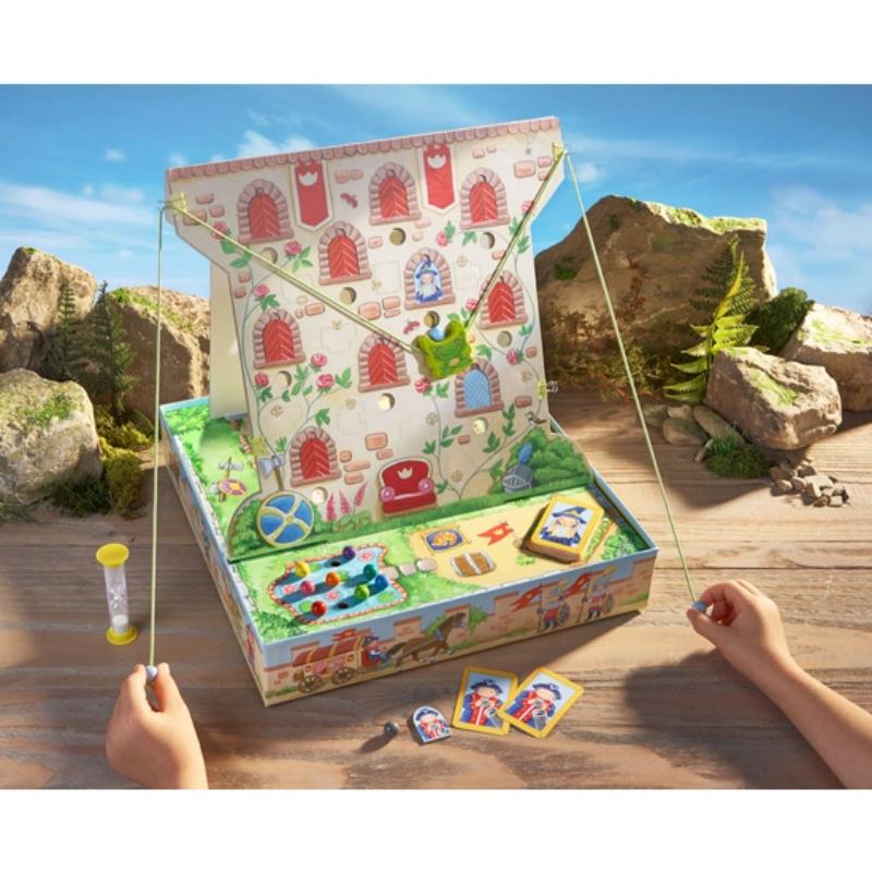 Haba Castle Climbing Frog Board Game