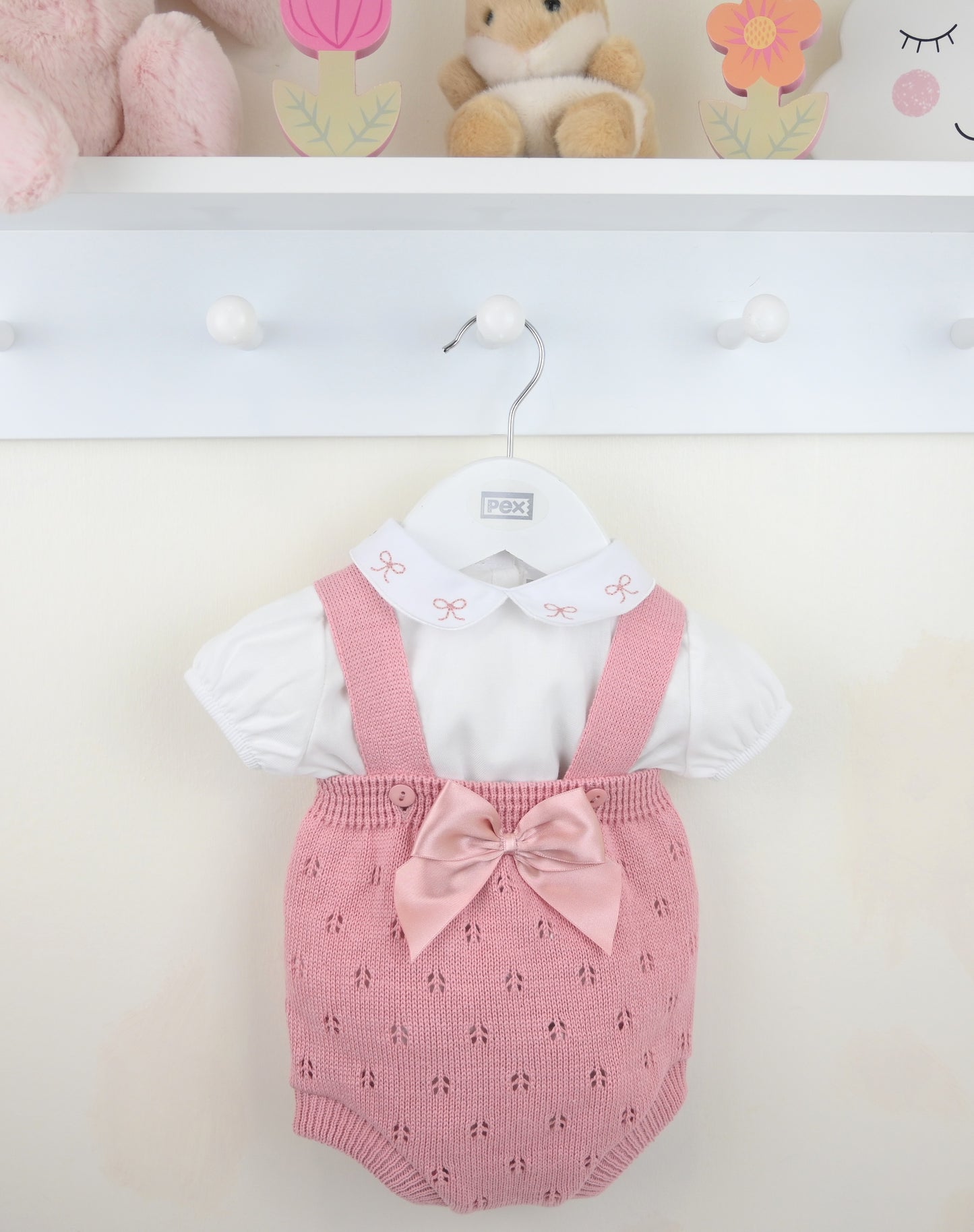Pex Suki Romper Outfit Dusky Pink