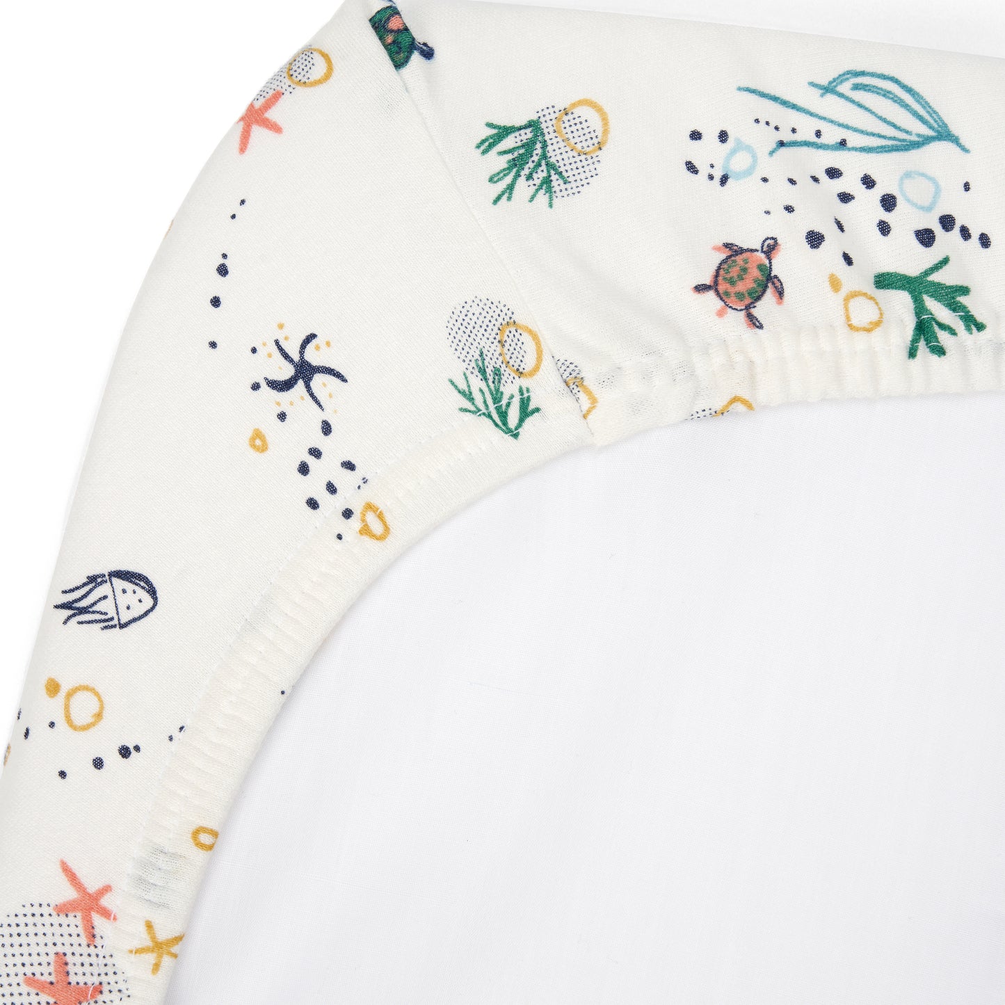 Tutti Bambini Bedside Crib Fitted Sheets 2pk - Our Planet