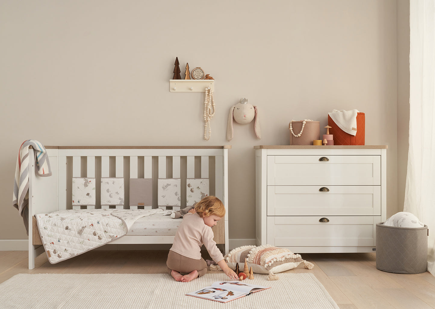 Tutti Bambini Bedside Crib Starter Pack - Cocoon