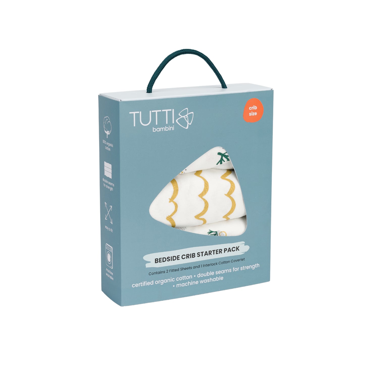 Tutti Bambini Bedside Crib Starter Pack - Our Planet