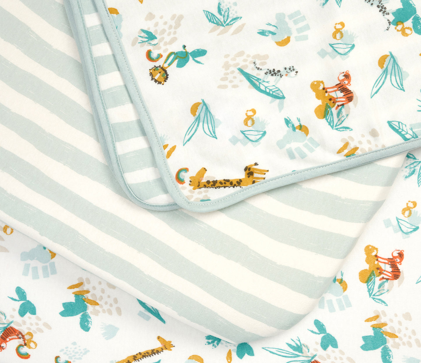 Tutti Bambini Bedside Crib Starter Pack - Run Wild
