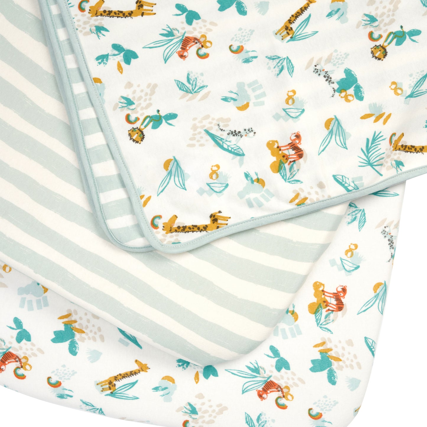 Tutti Bambini Bedside Crib Starter Pack - Run Wild