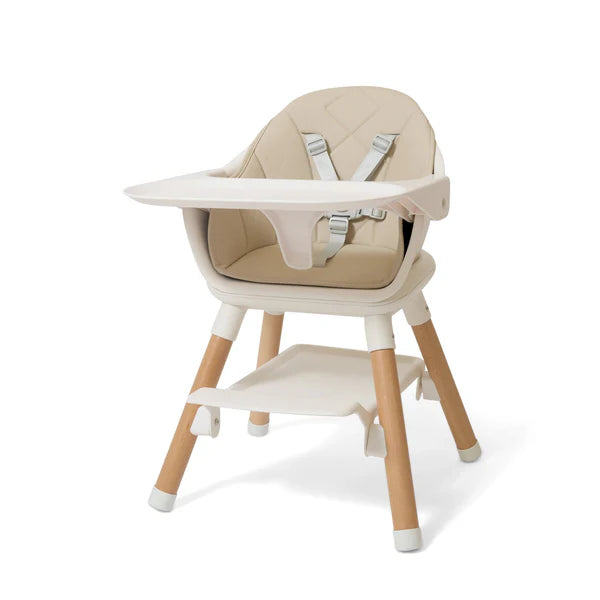 Clair-de-lune 6 in 1 High Chair Beige/Natural