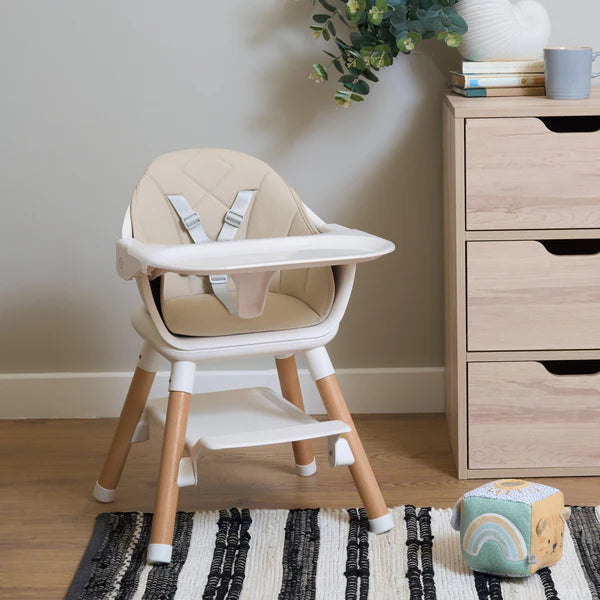 Clair-de-lune 6 in 1 High Chair Beige/Natural