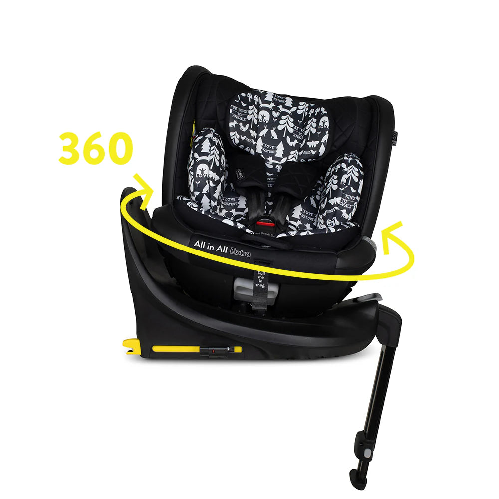 Cosatto All in All Extra i-Size 360 Car Seat Silhouette