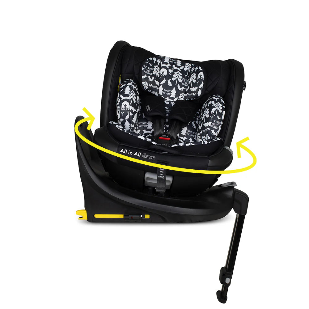 Cosatto All in All Extra i-Size 360 Car Seat Silhouette